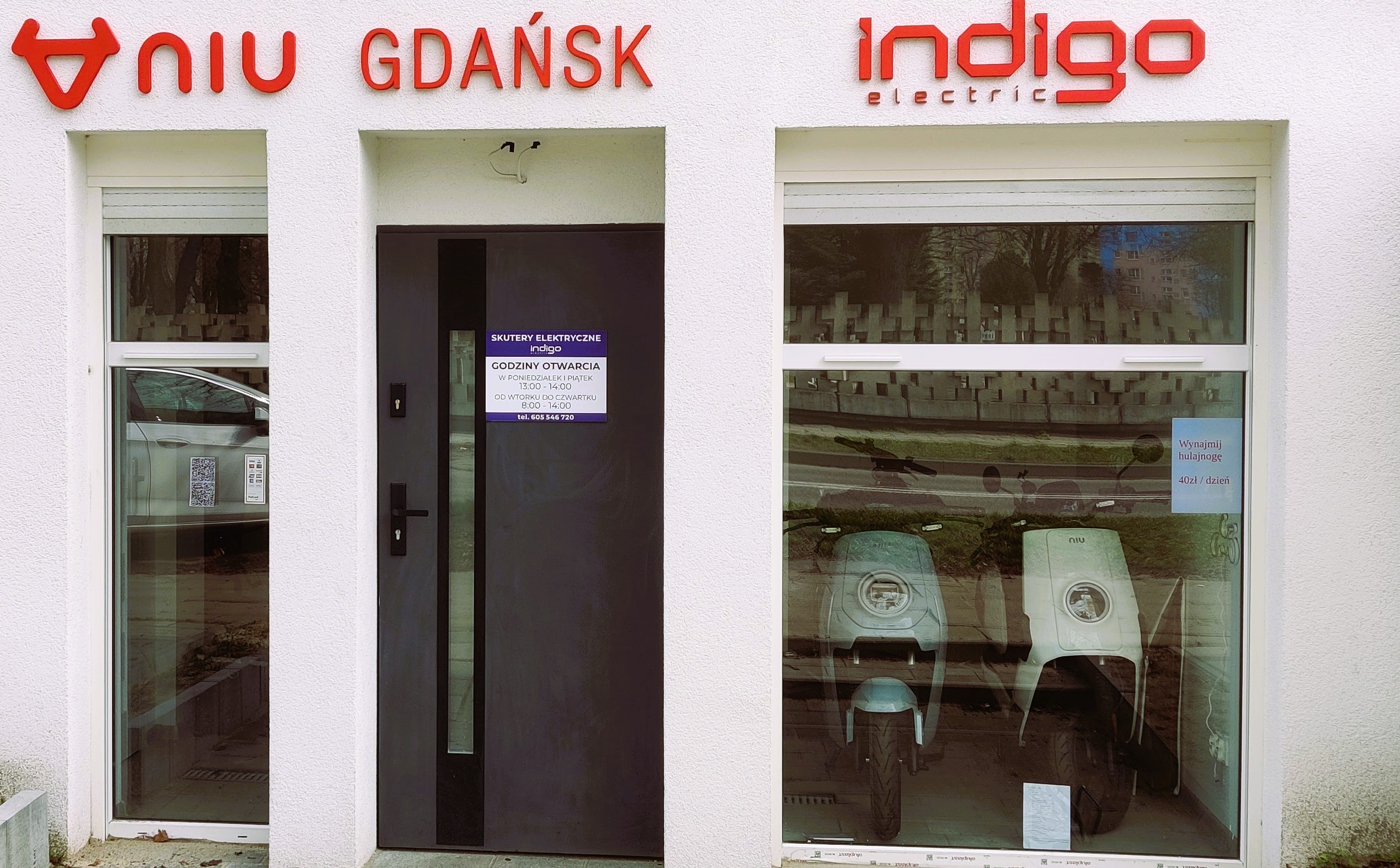 Indigo Electric i skutery NIU w Gdańsku - INDIGO ELECTRIC