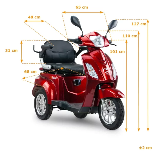 Skuter elektryczny BILI BIKE SHINO G2 20Ah LIT, 25km/h - obrazek 8